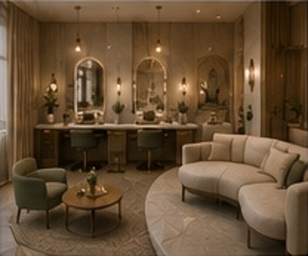 Concept rendering of a private bridal and VIP suite